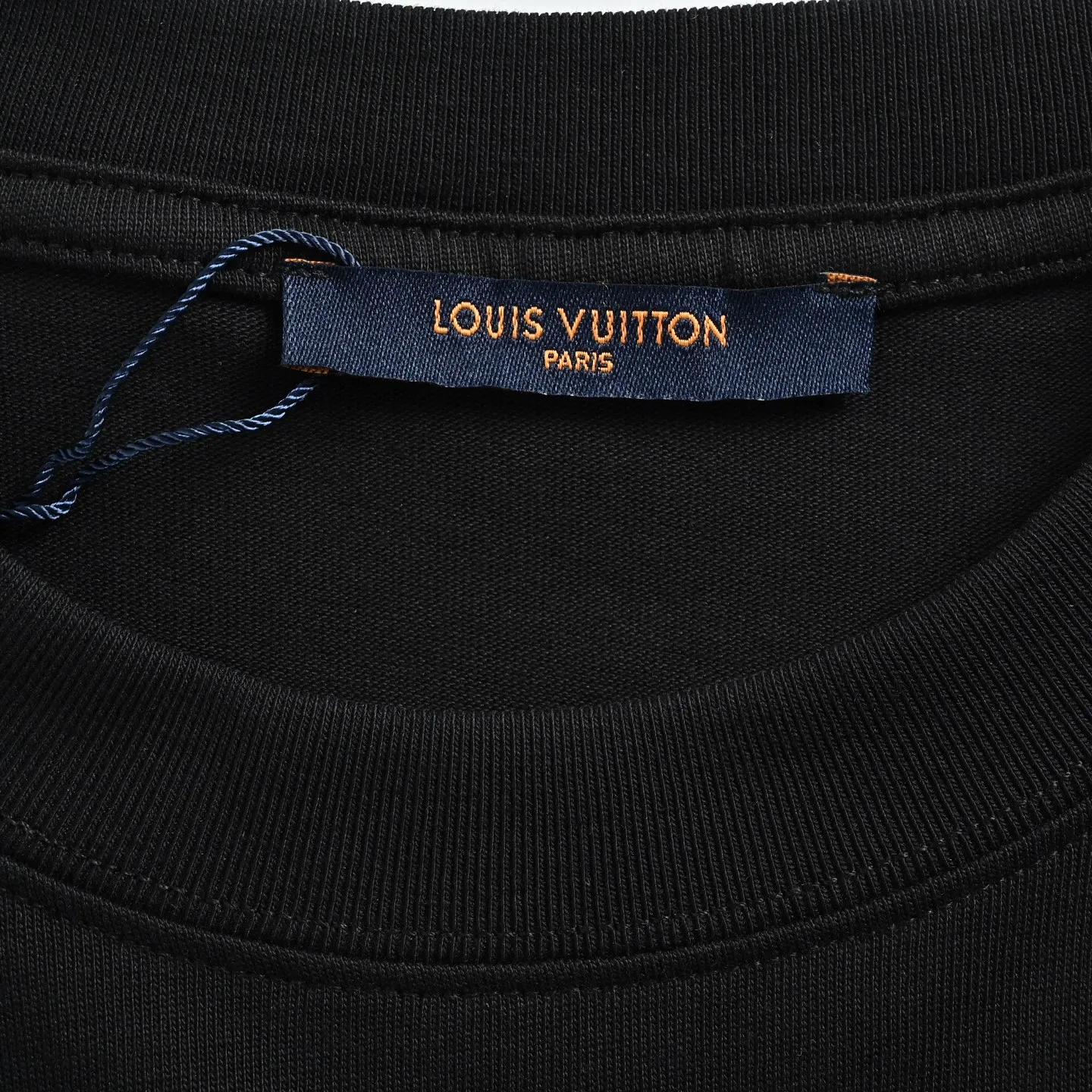 Louis Vuitton/Louis Vuitton four-leaf clover logo graffiti hand-painted short-sleeve